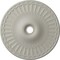 Ekena Millwork Galveston Ceiling Medallion (Canopies up to 4 3/4"), 36 5/8"OD x 3 5/8"ID x 2 3/8"P, Pot of Cream CM36GLPCF - alternate 1